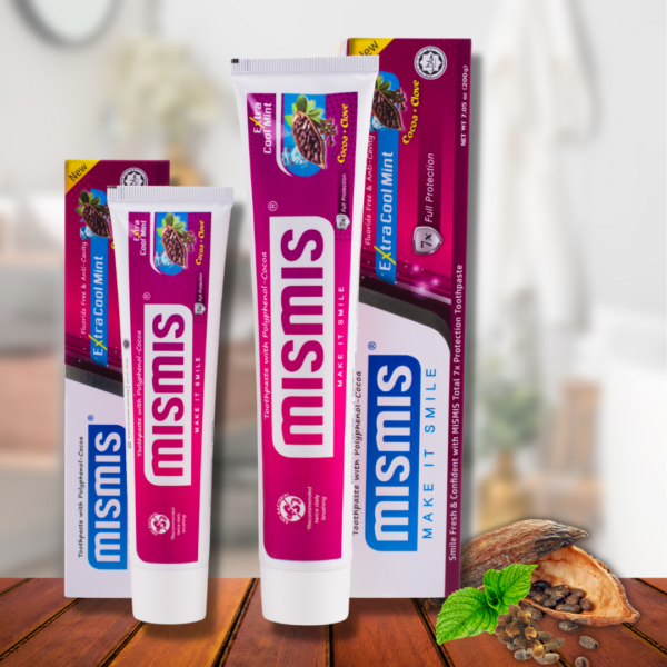 Mismis® Extra Cool Mint Natural Toothpaste I 85g & 200g