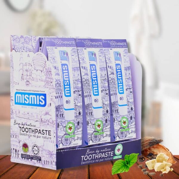 Mismis® Cocoa Mint Premium Natural Toothpaste I 6pcs