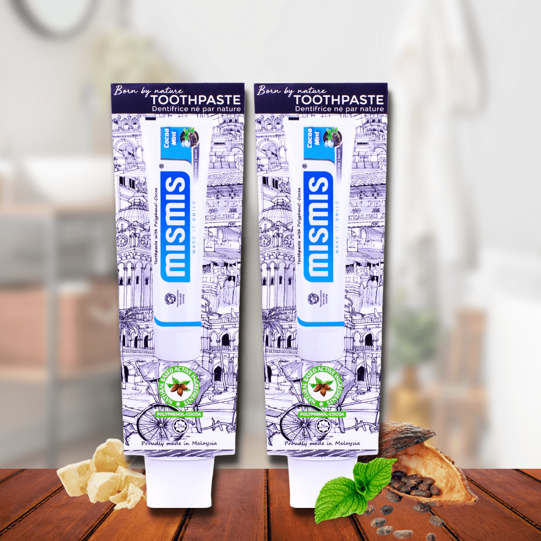 Mismis® Cocoa Mint Premium Natural Toothpaste x2