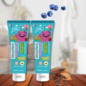 Mismis® Bubble Gummy Natural Toothpaste x2
