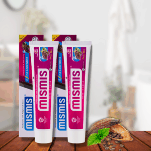 Mismis® Extra Cool Mint Natural Toothpaste I 85g x2
