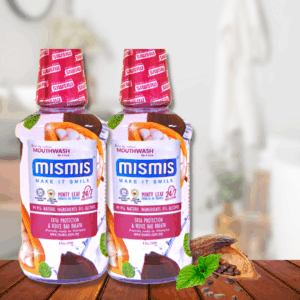 Mismis® Minty Leaf Natural Mouthwash x2